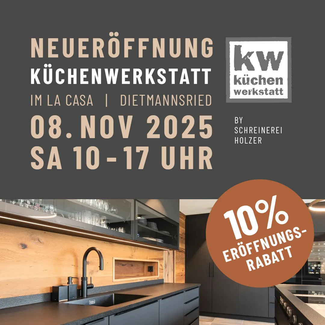 Eröffnung Küchenwerkstatt La Casa