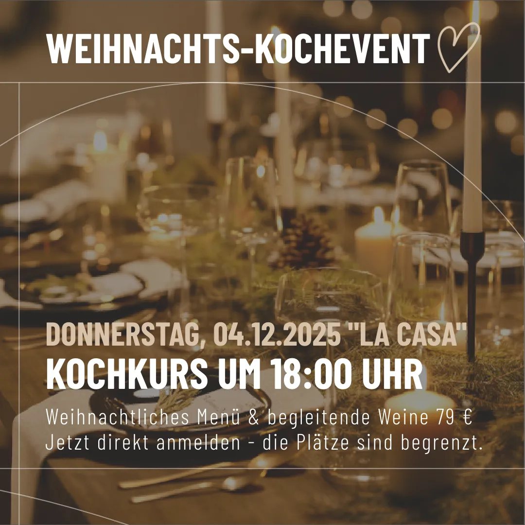 Holzer Weihnachtskochevent